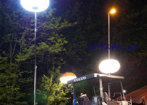 Portable Saving Illuminate LED Balloon Lighting Glare Free  800 Watt Night Construction
